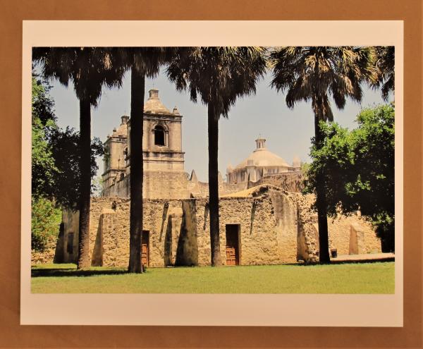 Photography - Mission Concepcion, "Print" on Paper Matte picture