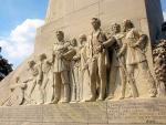 "Photography" - Bowie and Bonham, East face of the Cenotaph at The Alamo, on Paper Matte