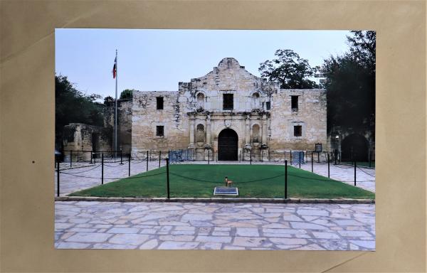 Photography - The Alamo - on Paper Matte picture