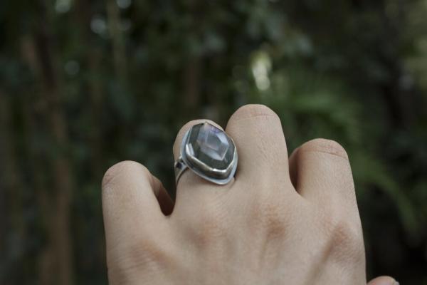 Purple Labradorite Ring picture