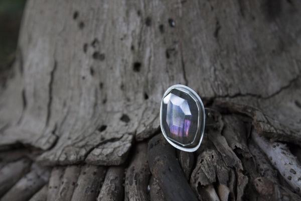 Purple Labradorite Ring picture