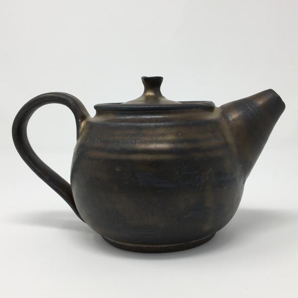 Small Antique Gold Tea Pot picture