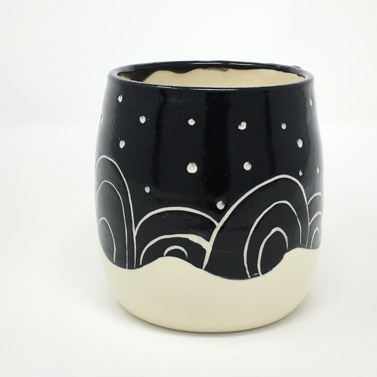 Black and White Coffee Pour Over Set picture