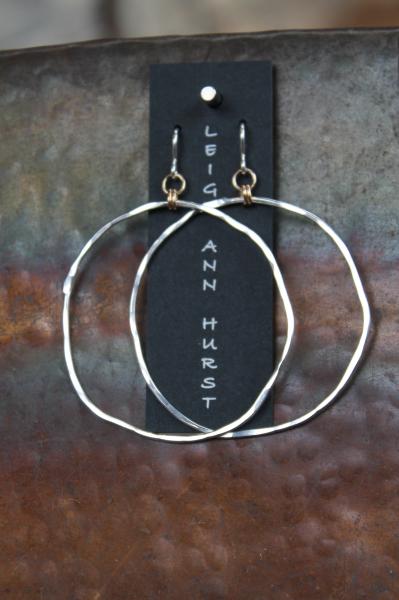 Simple Silver Hoops picture