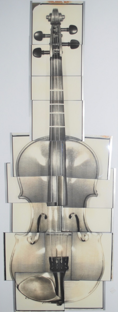 Large Violin Collage