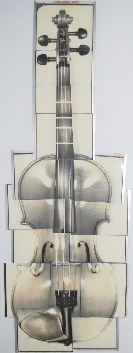 Large Violin Collage picture