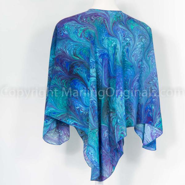 Marbled Silk Wraps - many colors picture