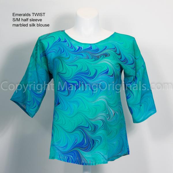 Classic Blouse - Emeralds TWIST picture