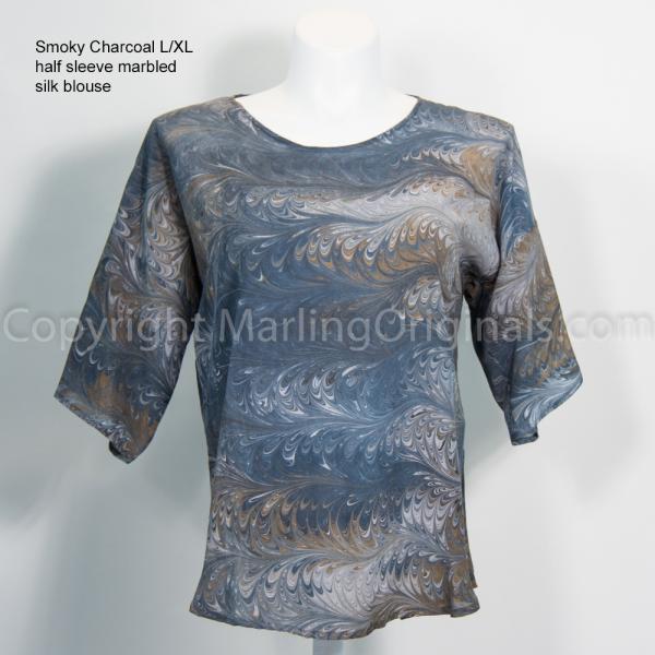Classic Blouse - Smoky Charcoal