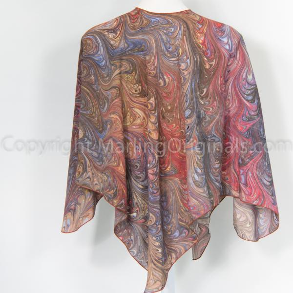 Marbled Silk Wraps - many colors picture