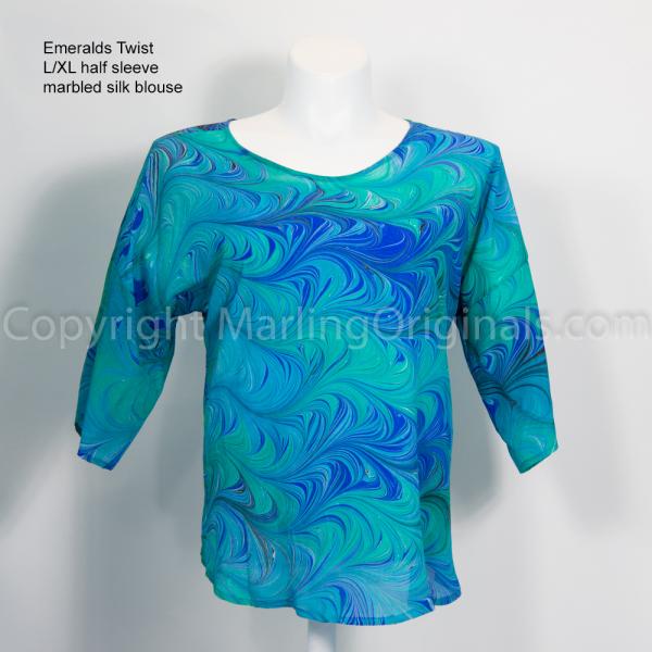 Classic Blouse - Emeralds TWIST picture