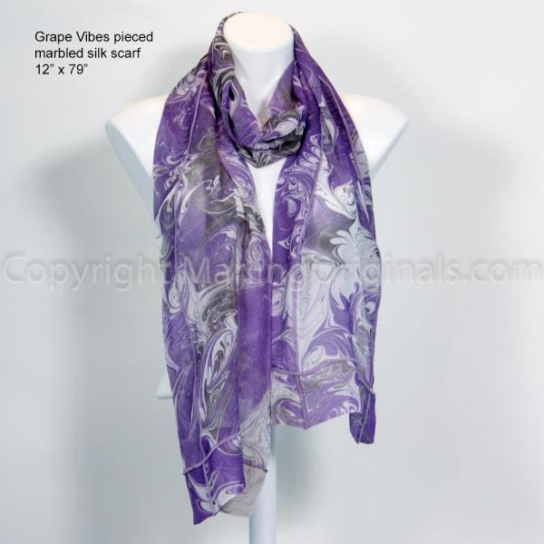 Oversized Silk Chiffon Scarves - multiple colors picture