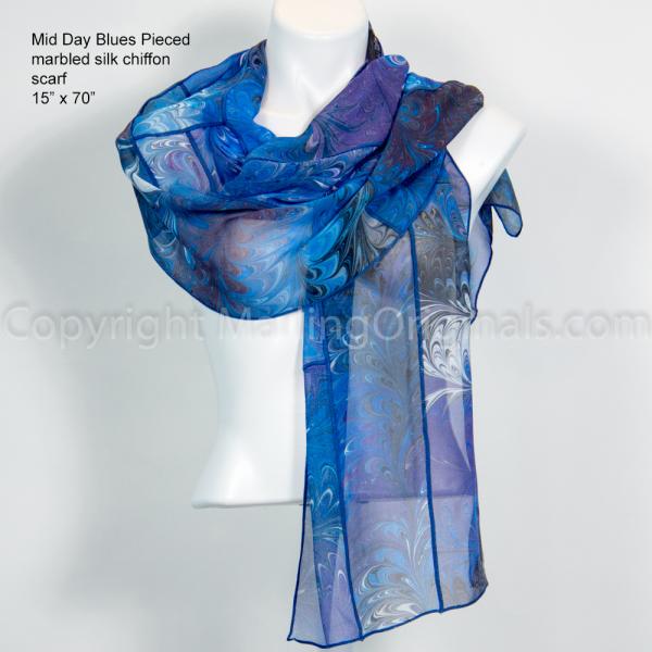 Oversized Silk Chiffon Scarves - multiple colors picture