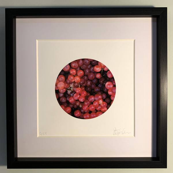 Crunchy Red Grapes - Fine Art Print