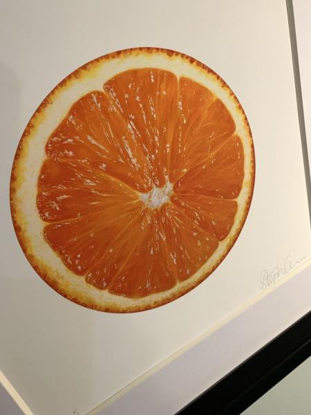 Big Juicy Orange - Fine Art Print picture