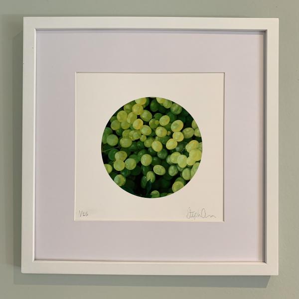 Fresh Green Grapes - Fine Art Print picture