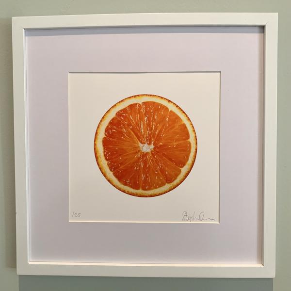 Big Juicy Orange - Fine Art Print picture