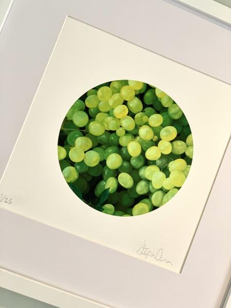 Fresh Green Grapes - Fine Art Print picture