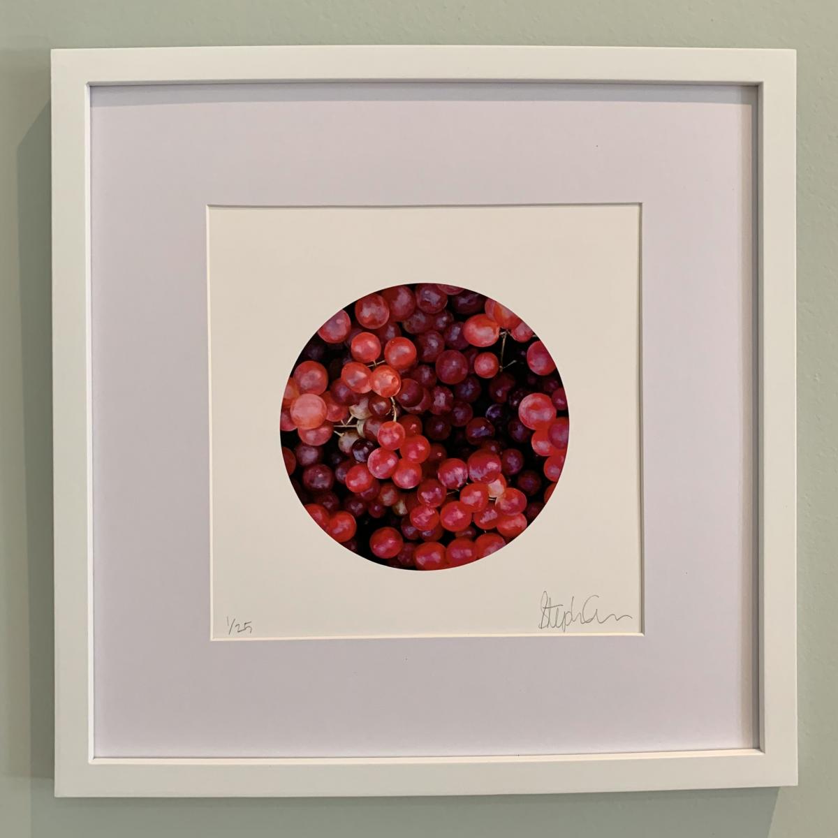 Crunchy Red Grapes - Fine Art Print picture