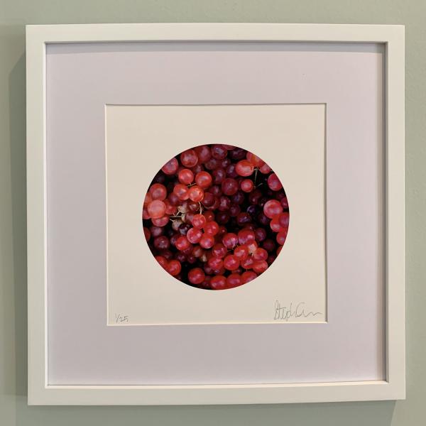 Crunchy Red Grapes - Fine Art Print picture