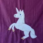 Unicorn Applique Blanket