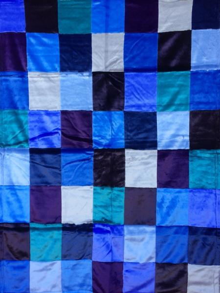 Jeweltone Patchwork Blanket