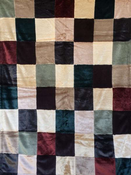 Earthtone Patchwork Blanket picture