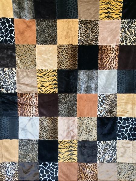 Safari Patchwork Blanket picture