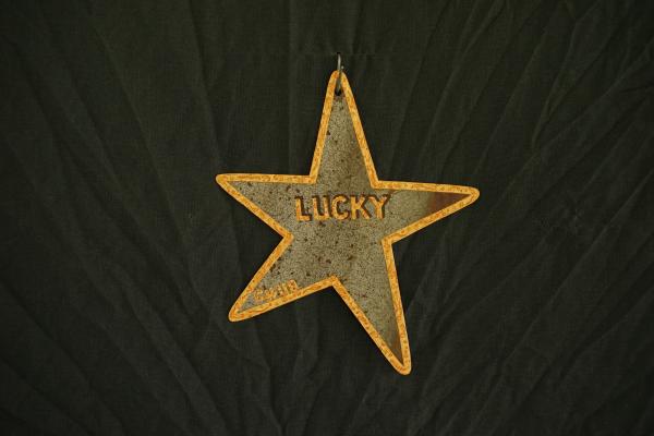 Lucky star ( a little rusty, Right) picture