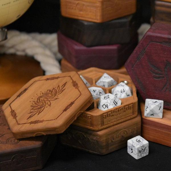 Roll for Loot: Hex Chest Dice Box picture