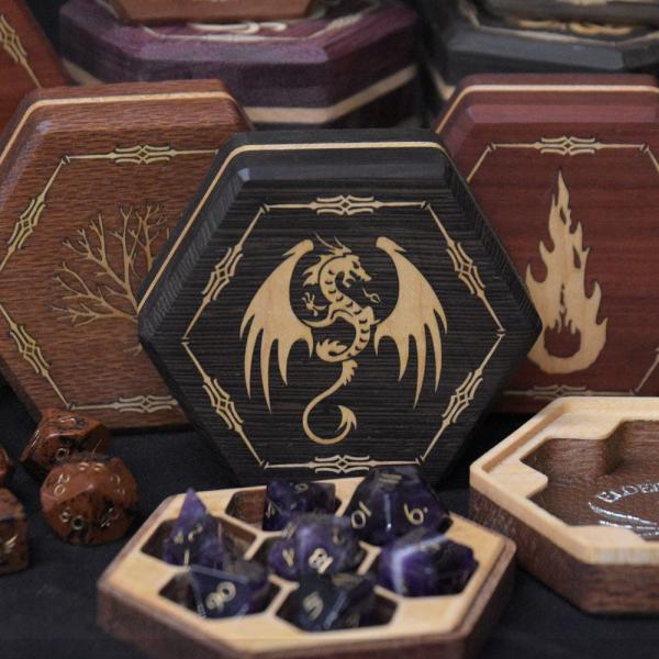 Roll for Loot: Hex Chest Remastered Dice Box picture