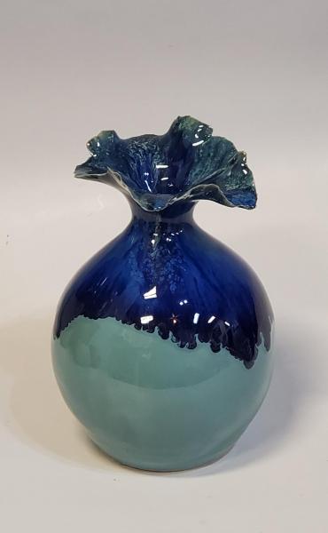 Ruffled Vase