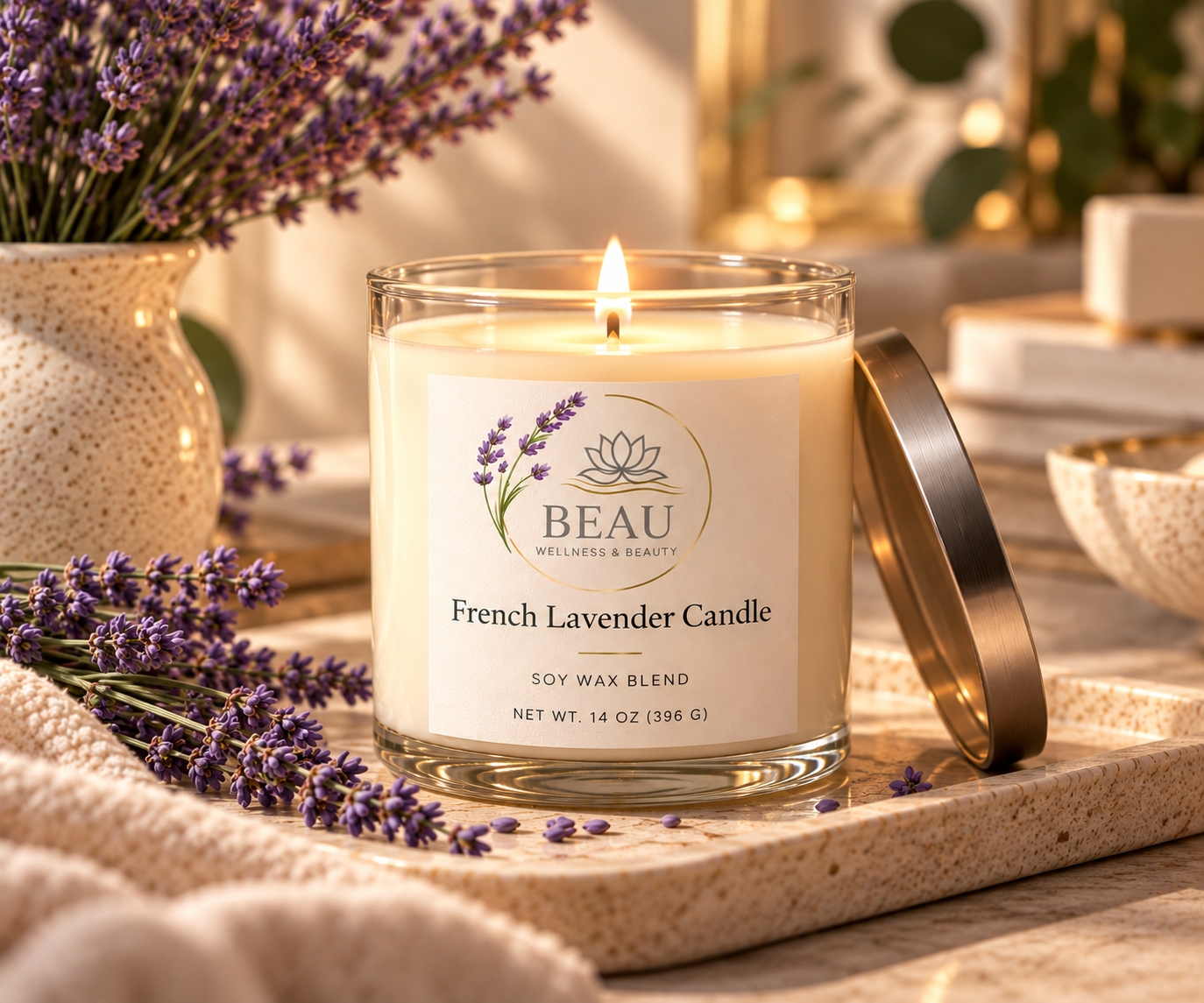 Soy Wax  Blend Candle | 14 oz picture