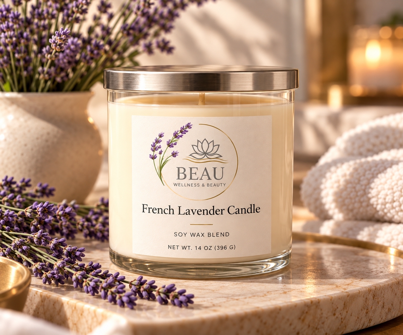 Soy Wax  Blend Candle | 14 oz picture