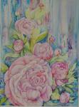 Peonies 11" x 14" Giclee Print