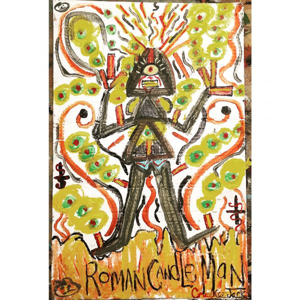 Roman candle Man