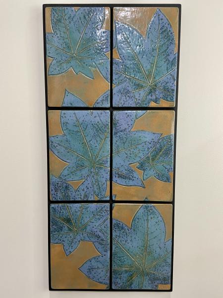Leaf Imprinted Wall Panel