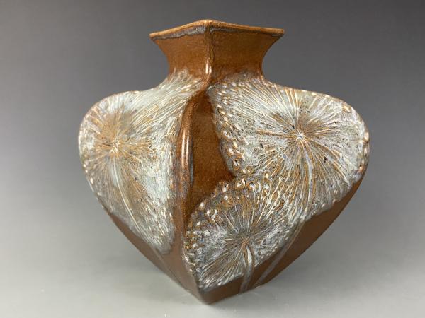 Bottle Vase - Small, Allium Imprints