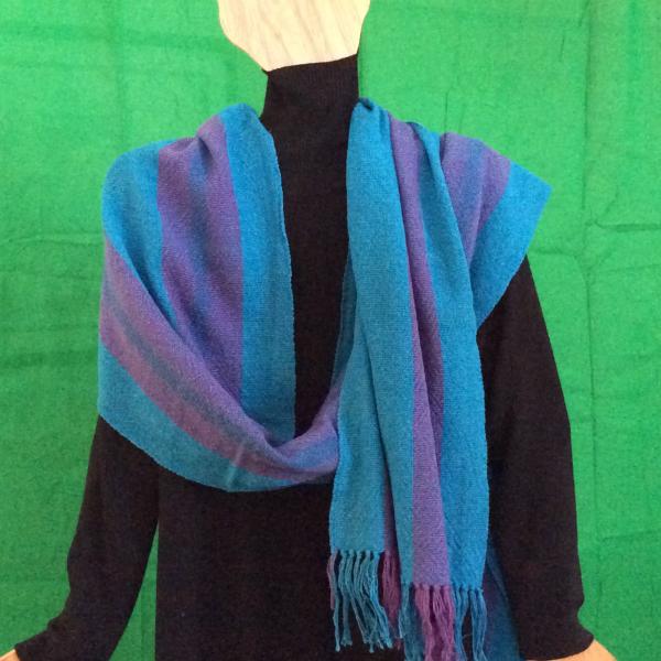 Teal with purple stripes(SH155) picture