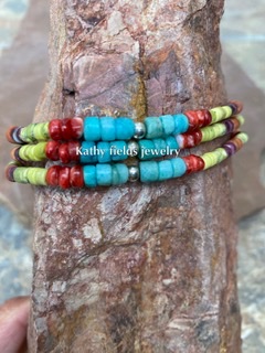 Triple layered bracelet picture