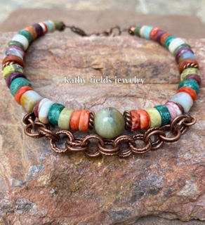 Multi stone bracelet picture