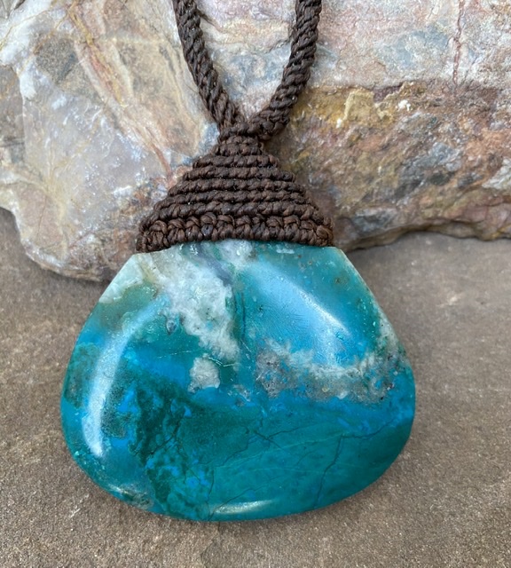 Turquoise medallion picture