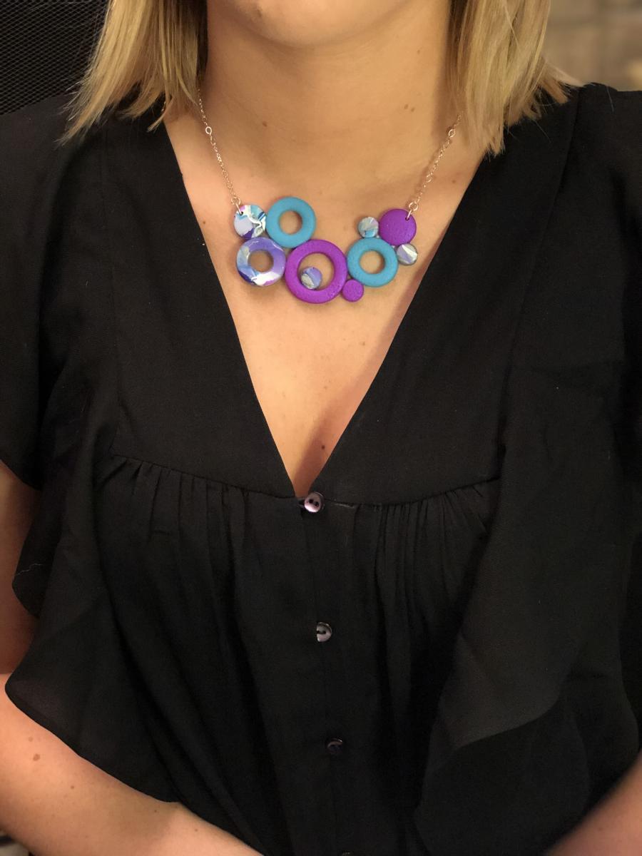 Large Bunches of O's Necklace - Hope picture