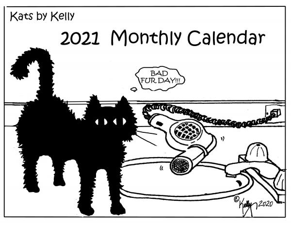 2021 Cattail Monthly Calendar picture