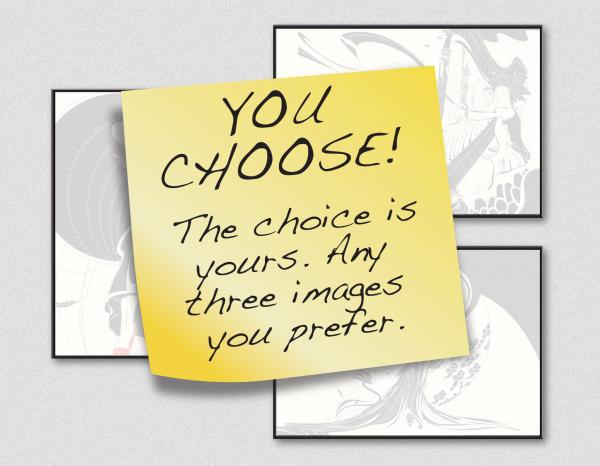 YOU CHOOSE - Framed Set picture