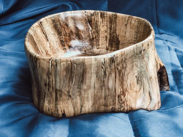 Circular Sugar Maple Fruit Bowl picture