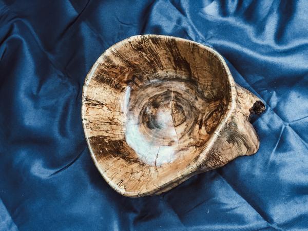 Circular Sugar Maple Fruit Bowl picture