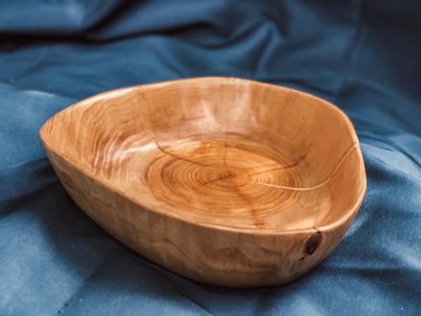 Small Round Gingko Fruit Bowl picture