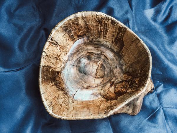 Circular Sugar Maple Fruit Bowl picture