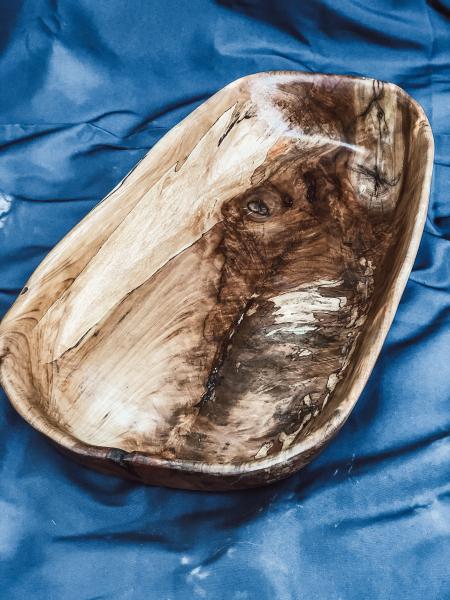 Large Knotted Maple Bowl picture